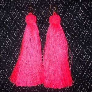 Fringe tassel earrings